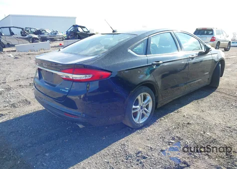 2018 Ford Fusion Hybrid Se из США, поврежденный, VIN 3FA6P0LU8JR101458
